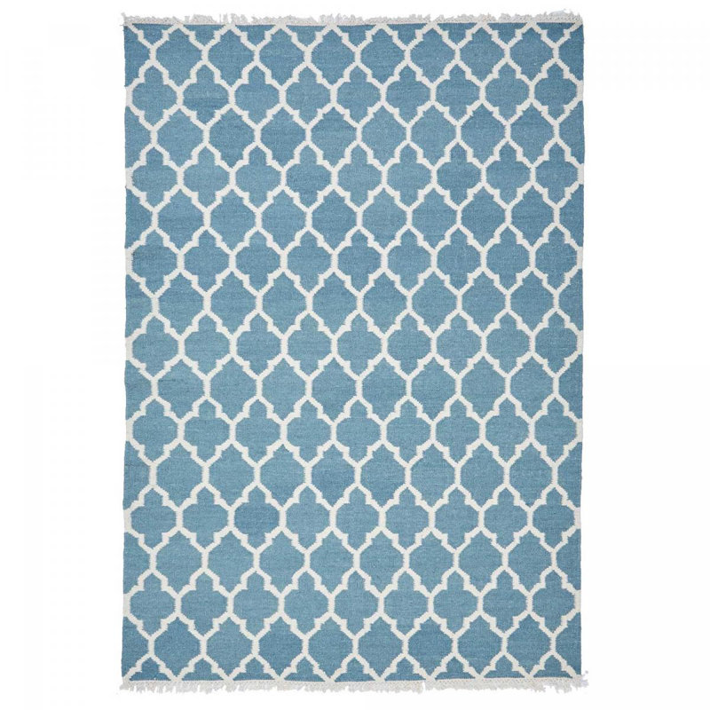 Georges Geometric Hand Woven Area Rug, Rectangle 140 x 190cm