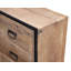 Farber Solid Wood 107cm W 6 - Drawer Chest of Drawers