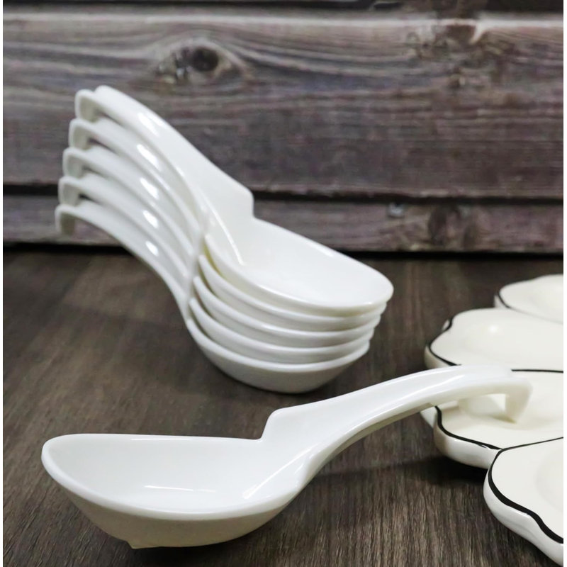 Jose Flatware, White