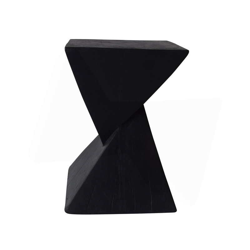 TESS Modern Side Table – Stylish End Table Compatible With Living Room, Bedroom, Or Office,Versatile Home Furniture, Black