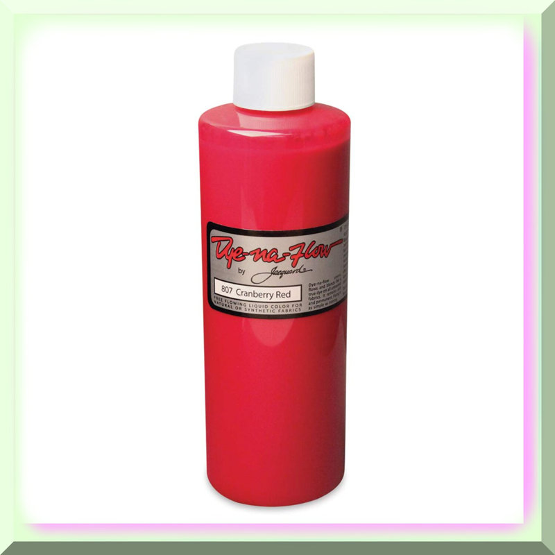 Fuchsia Liquid Fabric Dye 8oz, Red