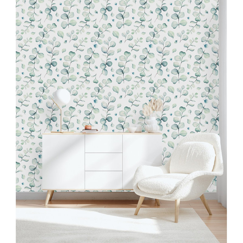 Floral Tile, 2.08' W x 18.75' L