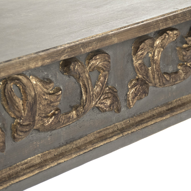 Adrian 96.5'' Solid Wood Top Console Table