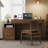 Walnut Rectangular Solid Wood desks-107506682
