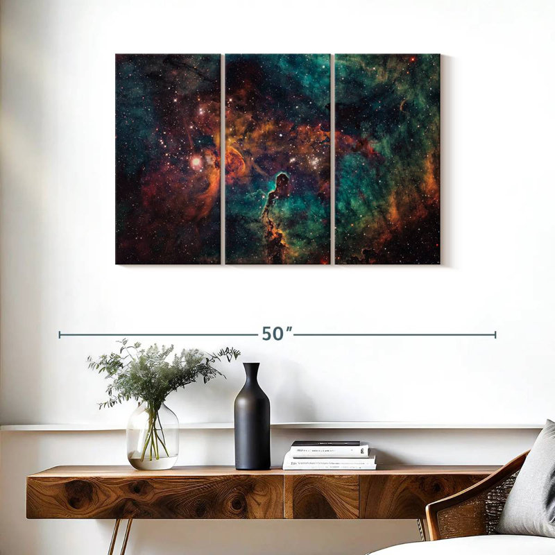 Oberle Deep Space Nebula, 24" H x 38" W