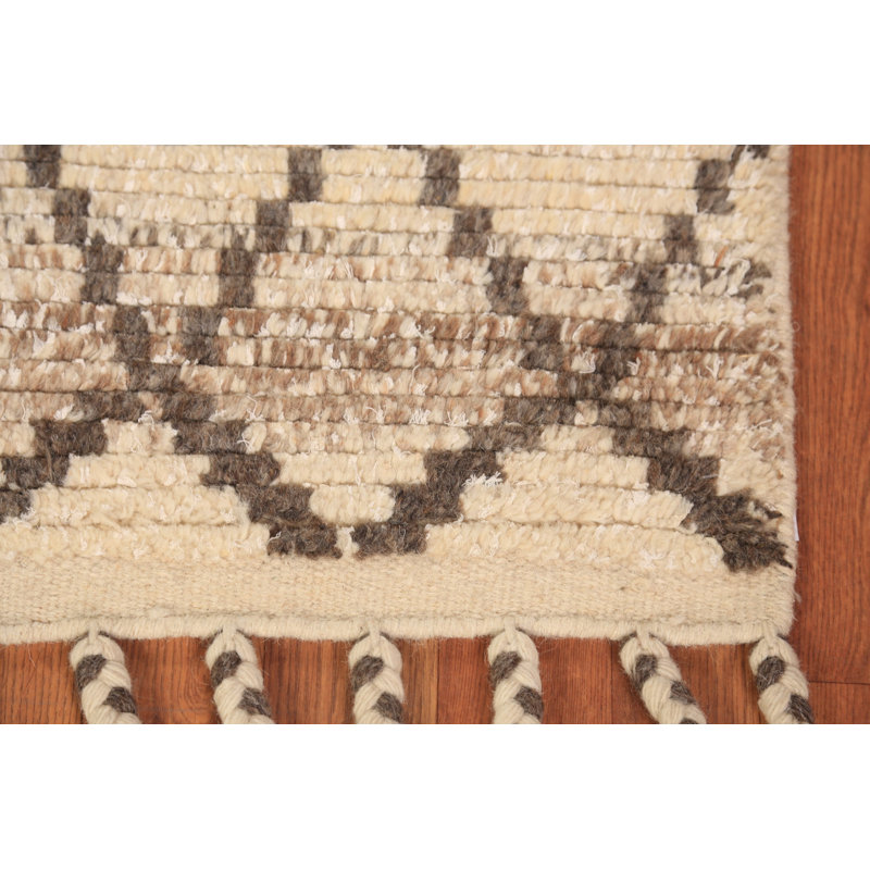 Tapis marocain à motif treillis 2x3