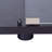 Two-Door  Tawny  Glass Display Cabinet 4 Shelves With Door-1070596517