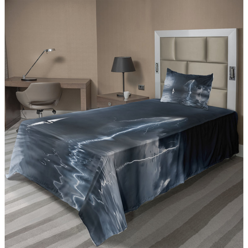 Microfiber Sheet Set, Twin Sheet Set with Fitted Sheet and 1 Pillowcase
