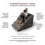 Snoozer Orthopedic Microsuede Stair Railing-30980137-99356710
