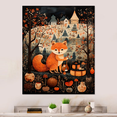 Art orange orange, enfants mexicains VI - art mural pour enfants en métal