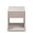 Solid Wood Scandinavian Nightstand With 1 Drawer - White Hardwood