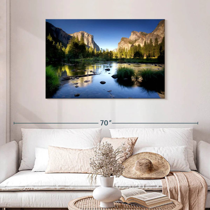 Alvord Tranquil Merced River, H 30 po x l 45 po