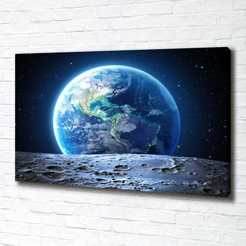 Planet Earth - Wrapped Canvas Print
