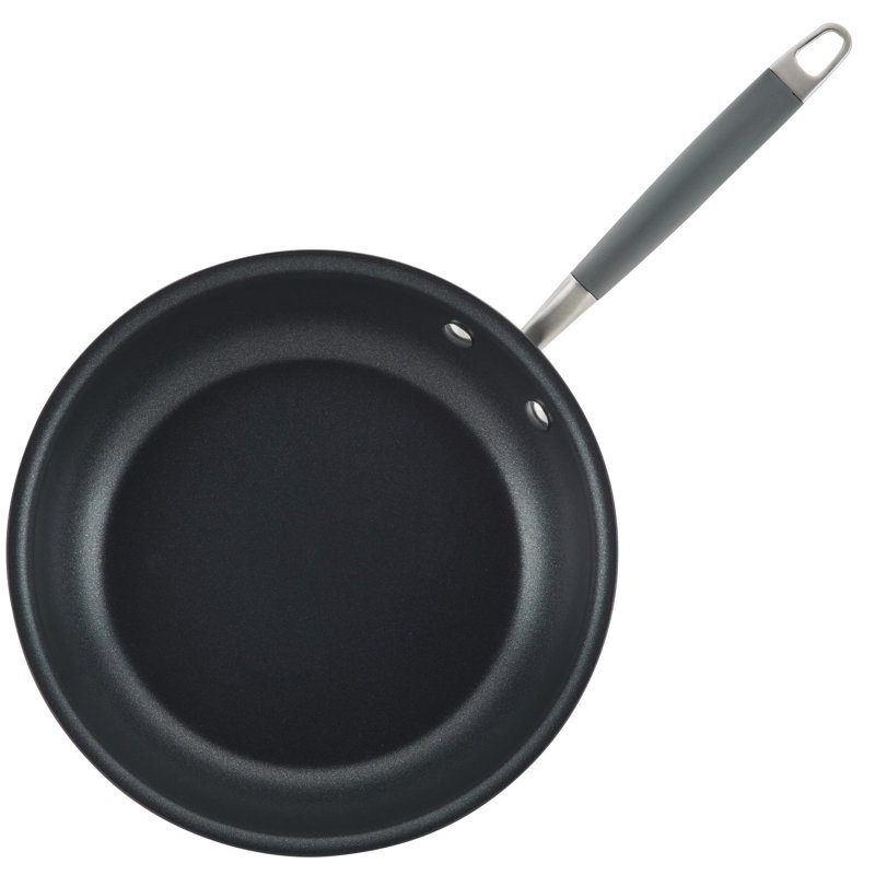 Anolon Advanced Home Hard Anodized Nonstick Cookware Set, 11 Piece, Gray