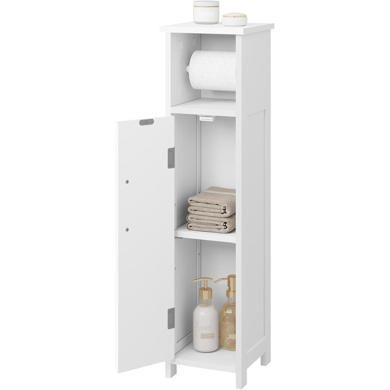 Maliyah Freestanding Linen Cabinet