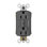 Radiant 15-Amp GFCI Tamper Resistant Weather Resistant Outlet