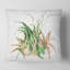 Carré, feuilles tropicales, plante grasse, coussin décoratif imprimé maison de campagne-60159084