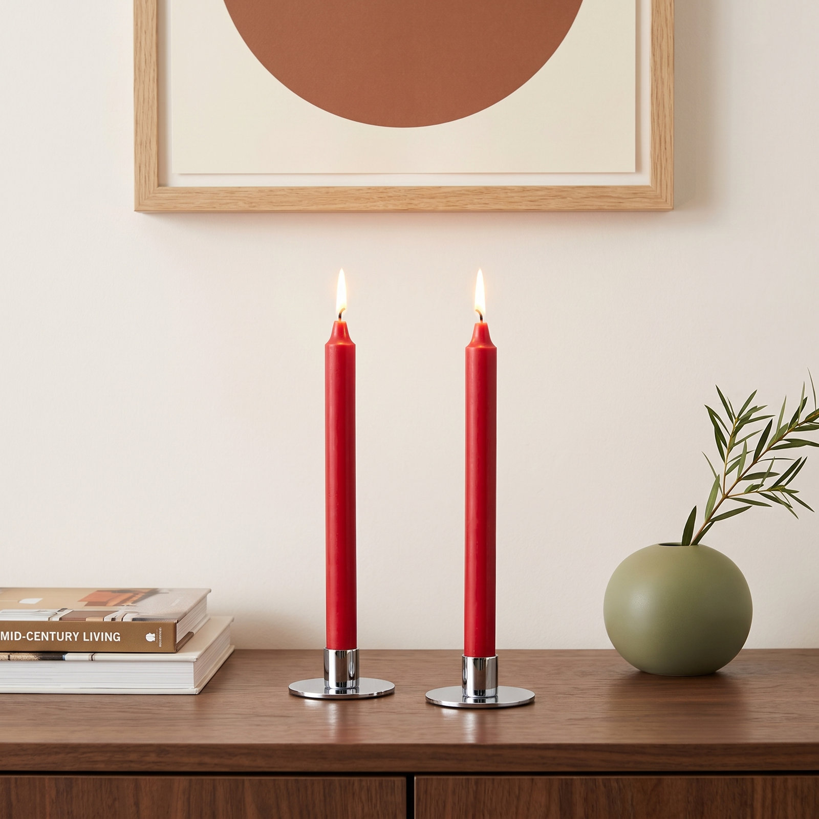 Unscented Taper Candle Set