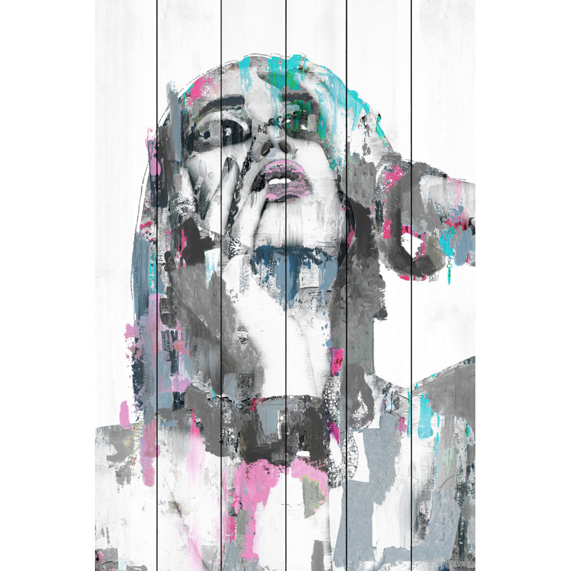 " Bewildered Beauty " by Parvez Taj, 24" H x 16" W x 1.5" D