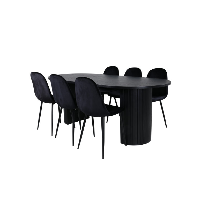 Nine 6 - Person Dining Set