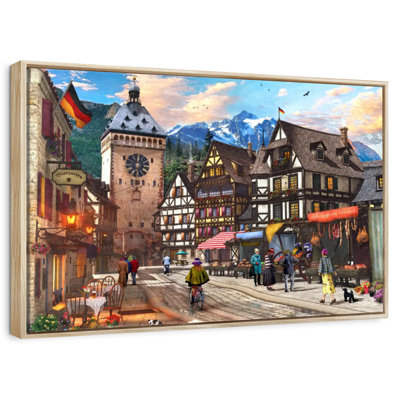 German Market Town