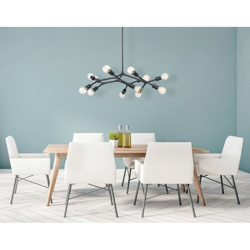 Lustre sphère spoutnik 12 lumières Bellapais