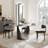 Round Tempered Glass Dining Table