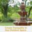 Fontaine d'extérieur à 4 niveaux Bagley-304725987