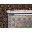 Tapis noué à la main 5 pi 1 po x 7 pi 1 po bleu en laine Herrita 21FA7C13F8C343298FC660A69BC44899