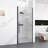 32"W X 72"H Frameless Circular Shower Door With 1/4" (6Mm) Thick SGCC Tempered Glass-123404576