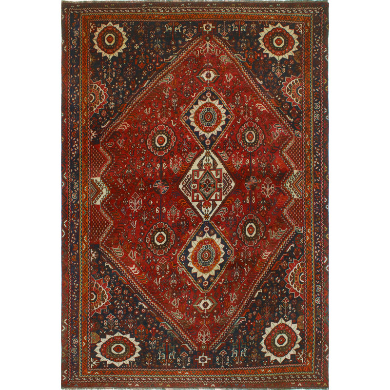 Fine Vintage Arialdo Red Rug