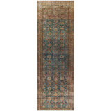 Antique One of a Kind One-of-a-Kind 3'6" x 11'8" Hand Knotted Area Rug