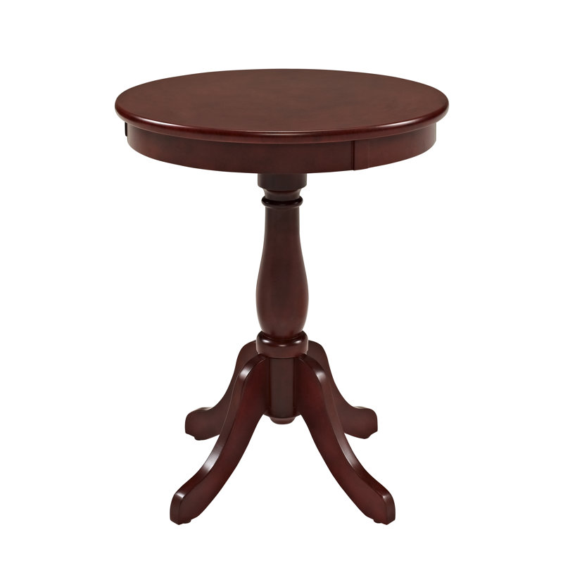 Branca End Table, Red
