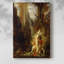 Dejanira (automne) - Toile tendue avec châssis par Arnold Böcklin-150350606