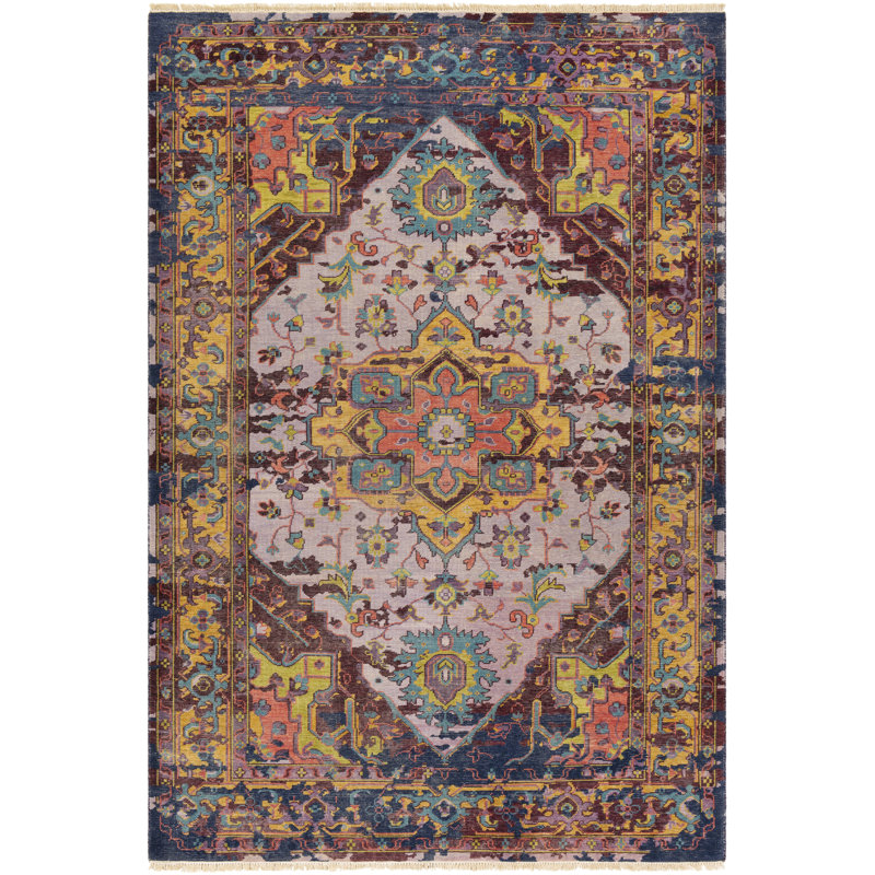 Bally Wool Oriental Indoor Rug, Rectangle 8' x 11'