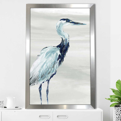 By The Sea Crane I - Peinture