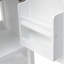 Meuble-lavabo de 20 po avec lavabo, armoire de salle de bain avec porte à fermeture douce, support de rangement et tablette ouverte, blanc-923022874