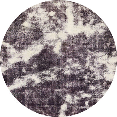 Tapis décoratif multicolore à motif abstrait
