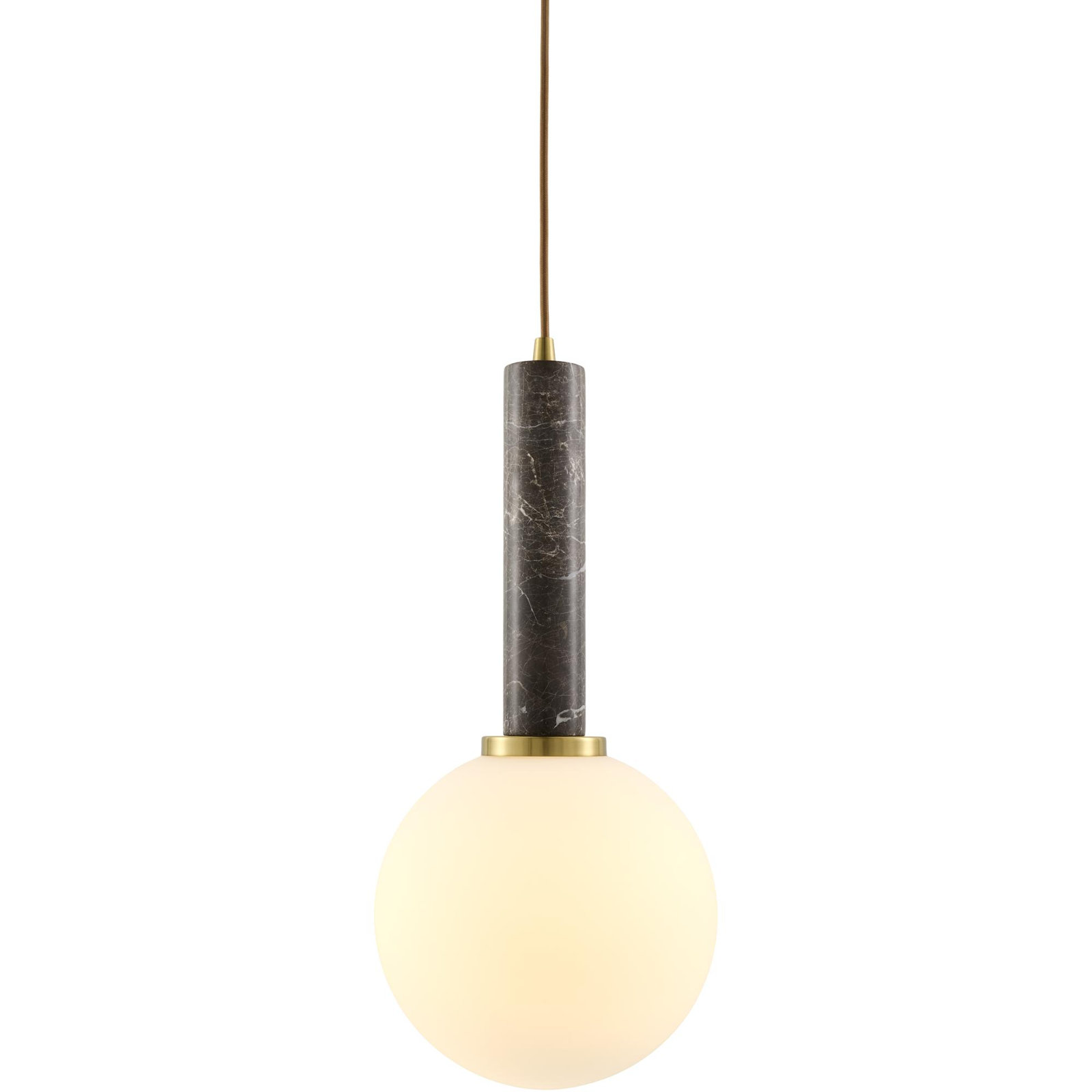 Single Light Pendant, Brown
