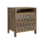 Pruitt 20.9'' W 2-Drawer Manufactured Wood Nightstand-797821012