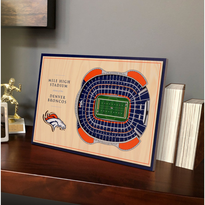 Affichage de bureau nfl 3d stadiumviews, Broncos de Denver