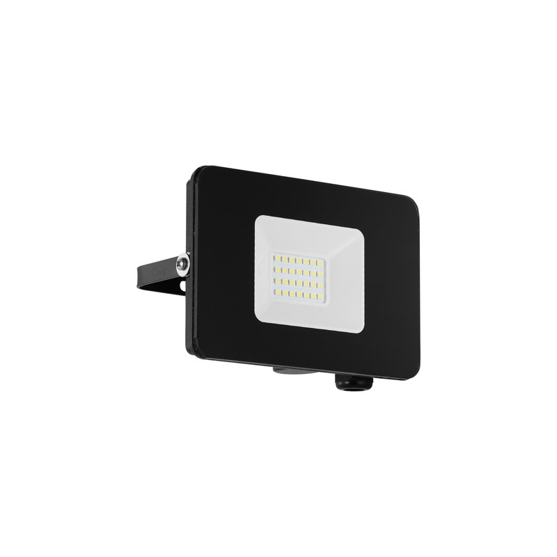 Faedo Integrated LED Outdoor Armed Sconce, 95cm H x 130cm W x 3cm D, Black