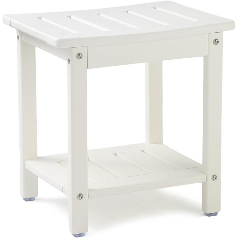 Shower Chair, HDPE Shower Bench For Inside Shower To Sit On It, ...