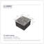Évier de cuisine Évier de cuisine multifonctionnel encastré à simple cuve en acier inoxydable 18 po x 18 po S304