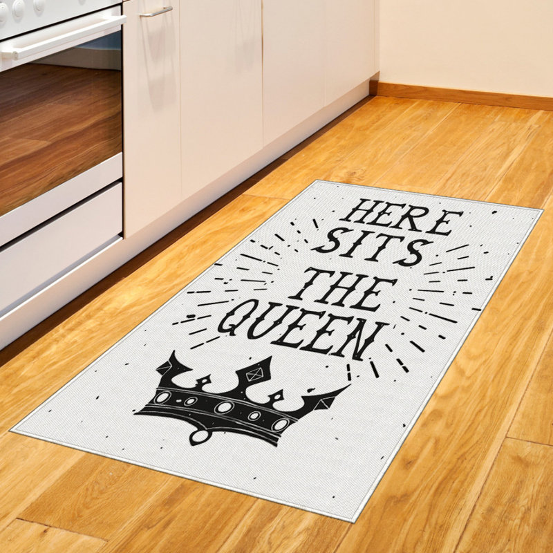 Queen High Density Long Fiber Poly Threads Decorative Area Rug Carpet, Rectangle 2'7" x 5'