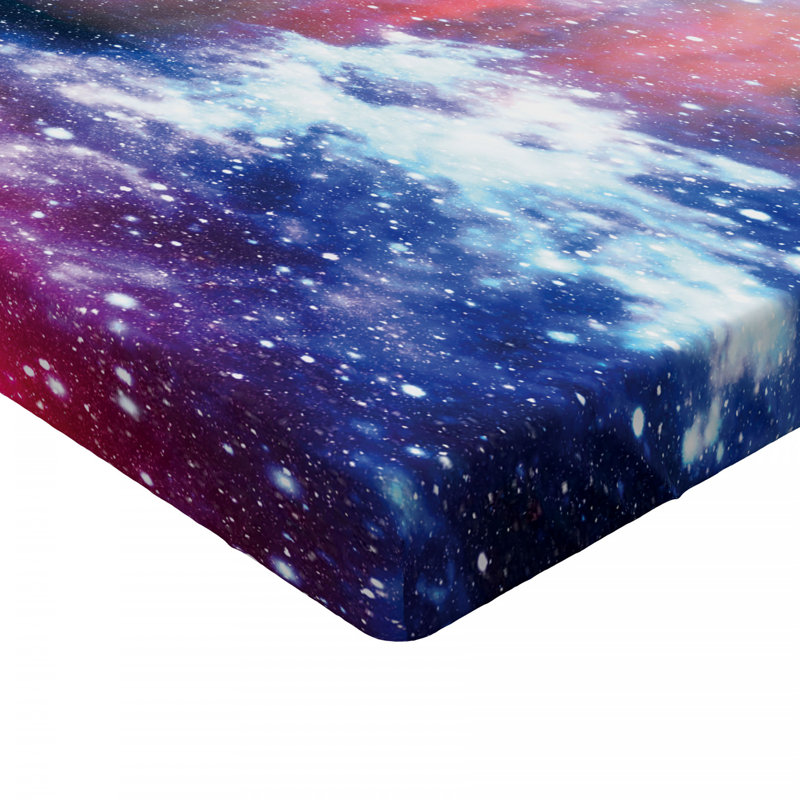 Microfiber Abstract Fitted Sheet, Twin XL Fitted Sheet