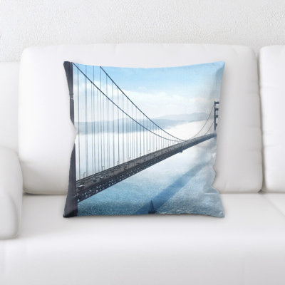 Coussin doré barrière bridge