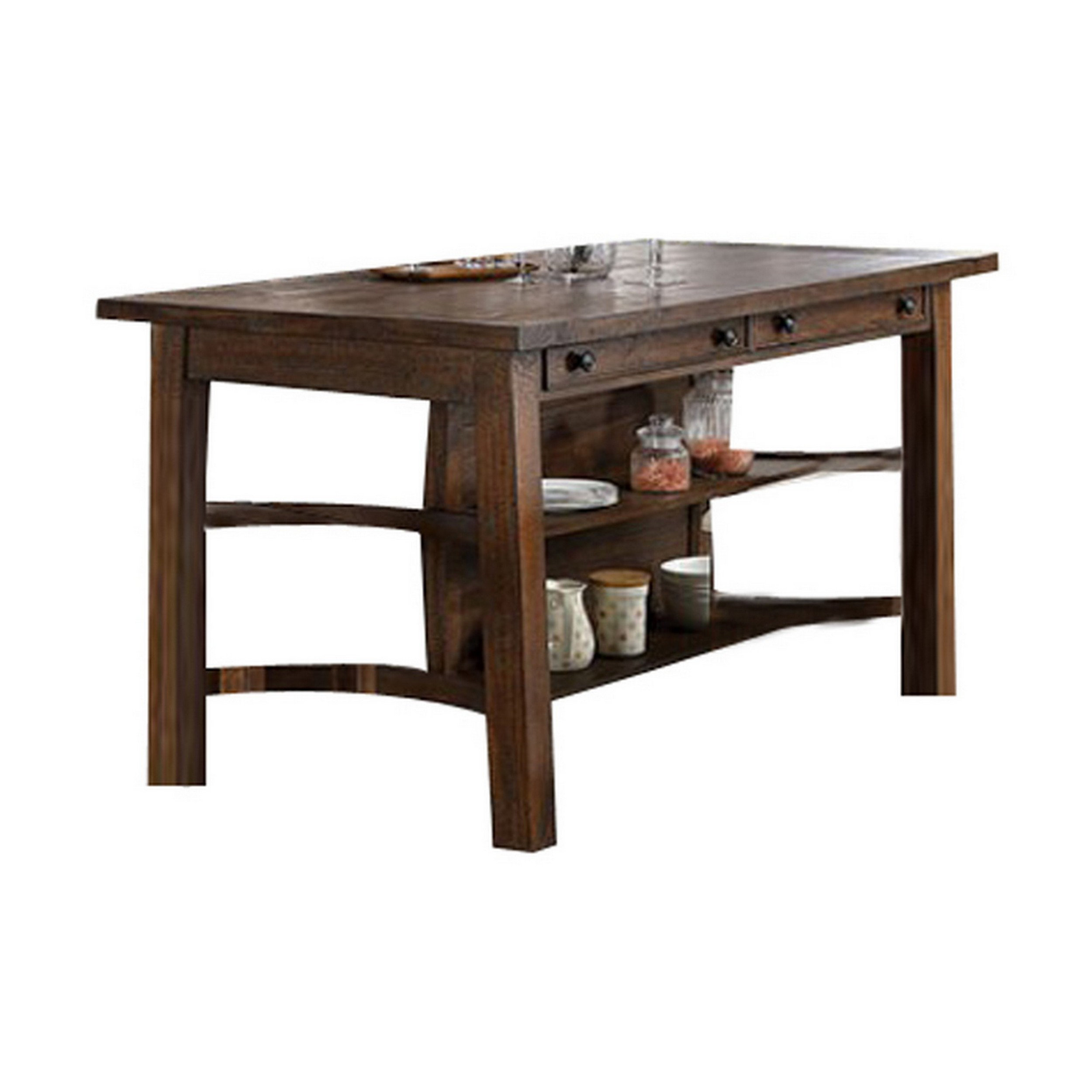 Loon Peak® Ardara Rectangular 67.75'' L x 36'' W Dining Table Wayfair