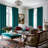 Ike Velvet Solid 80% Blackout Grommet Curtain Panels, Thermal Insulated Soundproof Drapes (Set of 2)-2129711281-2119930176