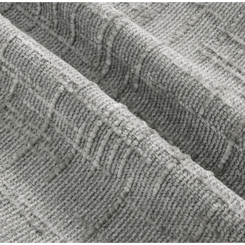 18 x 18 housses de coussin en chenille, ensemble de 2 taies d'oreiller texturées de style bohème pour canapé, décor de salon